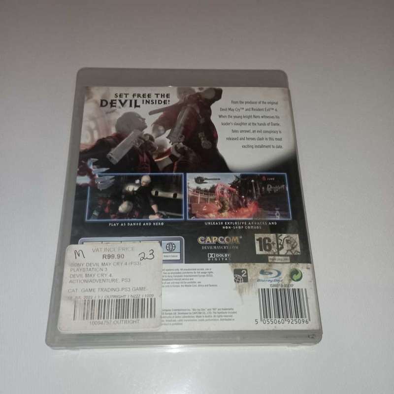 Devil May Cry 4 [PS3]  **CIB**